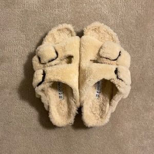 Birkenstock’s Teddy Platform Slides
